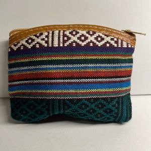 Guatemalan inspired coin purse.